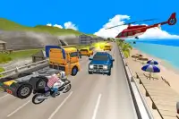Piloto da bicicleta 3d de ilha Screen Shot 7