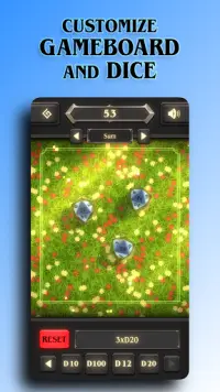 Fantasy Dice - 3D Dice Roller Screen Shot 2