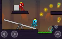 Red and Blue Stickman 2 Screen Shot 17
