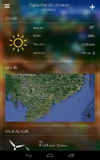 Yahoo Thời tiết Screen Shot 10
