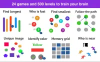 Brain Games - Puzzles training Screen Shot 0