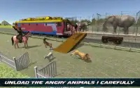 गुस्सा जानवरों ट्रेन परिवहन Screen Shot 12
