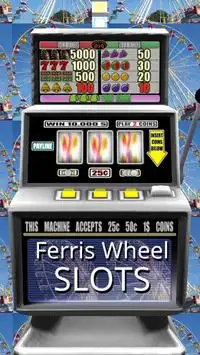 3D Ferris Wheel Slots - Free Screen Shot 0