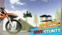 Bike Stunt Rider Simulator: Stunt Bike Spiele 2021 Screen Shot 1