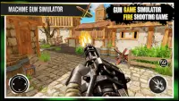 Pistolet gry symulator: wolny gun gry wojenne Screen Shot 1