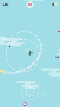 Air Force Escape : Invasion de Missiles Screen Shot 2