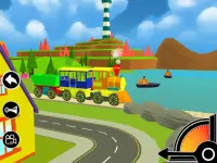3D đồ chơi xe lửa trò chơi Screen Shot 11