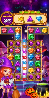 Witch Jewels Castle Screen Shot 1