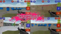 Blocky Pixel Paintball : Online Multiplayer Screen Shot 2