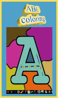 Coloring for Kids - ABC Screen Shot 0