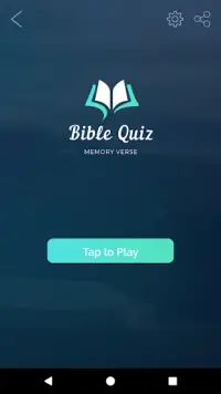 Bible Quiz - Memory Verses Screen Shot 0