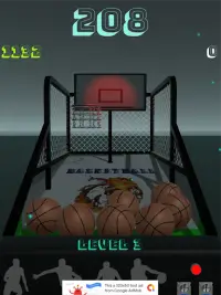 बास्केटबॉल - 3 डी Screen Shot 4