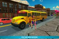 Virtual High School Bus Driver Simulator Screen Shot 8