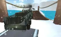 3D Exército carga de camião Screen Shot 4
