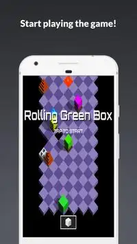 Rolling Green Box Game Screen Shot 0