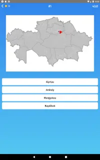Kazakhstan: Regions & District Screen Shot 9