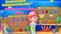 Mermaid Preschool Math Games Screen Shot 2