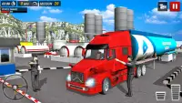 Öltanker-LKW-Spiele 2019 - Oil Tanker Truck Games Screen Shot 7