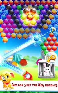 Bubble Shooter - Pooch Pop Screen Shot 2