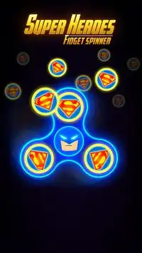 Super Hero Fidget Spinner - Avenger Fidget Spinner Screen Shot 3