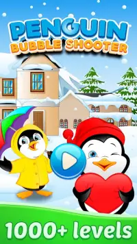 Penguin Bubble Winter Screen Shot 1