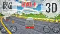 Crazy Road Race 3D Screen Shot 1
