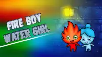 water girl and fire boy adventure game Screen Shot 1