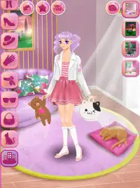 Cute Anime Girls - Dress Up Screen Shot 5