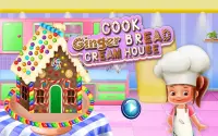 Ginger Bread House Cake Girls Cooking Game Screen Shot 14