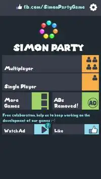 Simon Party Screen Shot 0