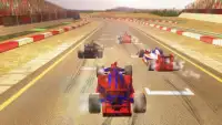 Top Speed Superhero Formula Car: Simulator Game Screen Shot 4