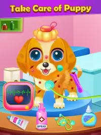 Meu Pet Care Salon Dress Up Screen Shot 1