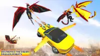 Flying Dragon Robot Car Game Screen Shot 2