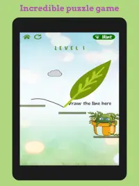 Flower Rescue: Great physics-based puzzle game Screen Shot 9