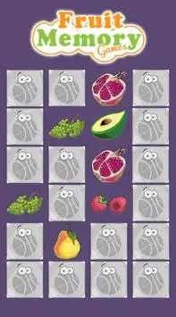 Fruit Memory games Screen Shot 1