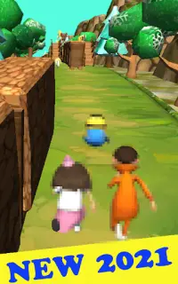 Subway Banana Run 3D : Jungle Dash Adventure Screen Shot 3