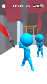 Sword Play! Jogo de ninja 3D Screen Shot 7