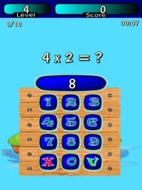Times Tables Math Trainer FREE Screen Shot 13