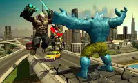 Monster Superhero City Battle Screen Shot 4