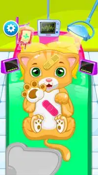 Game for Kids - Cat Doctor Funny Screen Shot 2