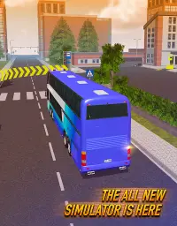 Bus Simulator：Real Driving Games Screen Shot 1