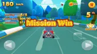 Talking Cat hero And jerry : buggy and beach racer Screen Shot 5