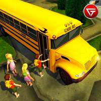 Şehir Okul Otobüsü Sürüş  3D
