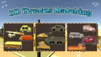 Vehicle Matching Puzzle - 3D Game for Kids Screen Shot 0