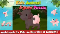 Kids Animal Jigsaw Free Puzzle Screen Shot 4