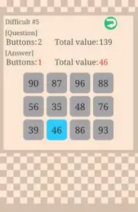 Calculation Puzzle (Addition) Screen Shot 2