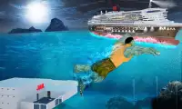 Monster Superhero Sea Survival: Prison Escape Game Screen Shot 6