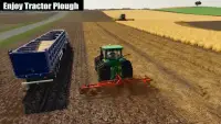 Нового Farming тракторных вагонетки Driver Sim Screen Shot 1