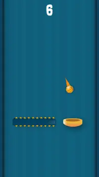 Bounce Burn Ball : Rebotando baloncesto llameante. Screen Shot 0