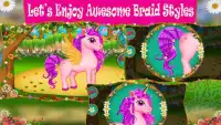 Fairy Unicorn Braided Hairstyle Salon Screen Shot 3